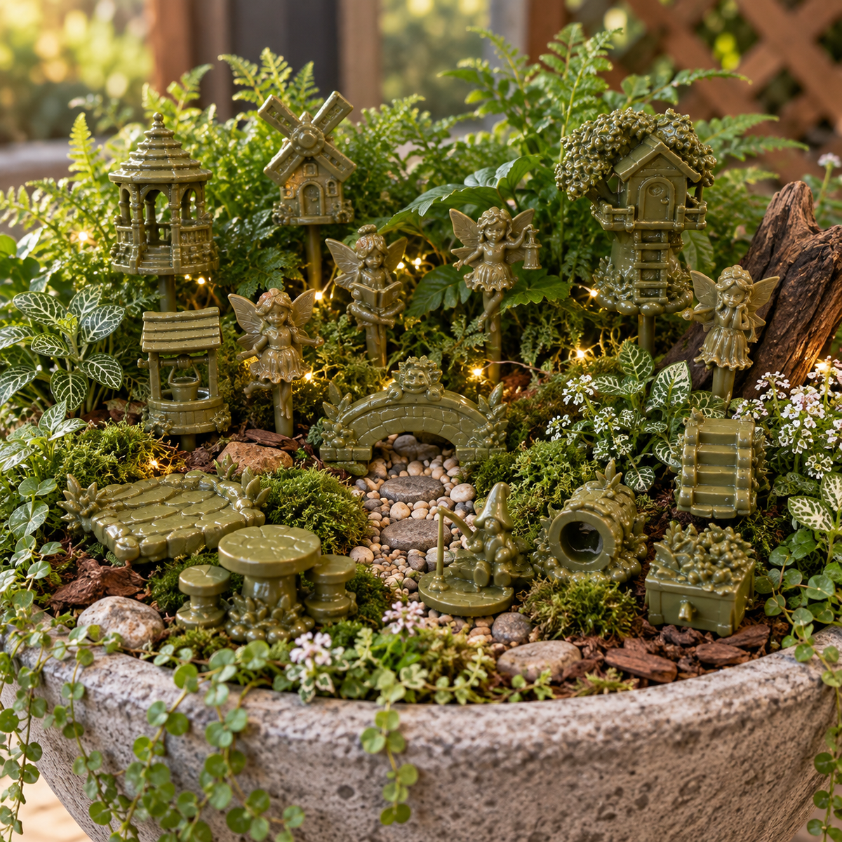 Scenery Garden Stakes