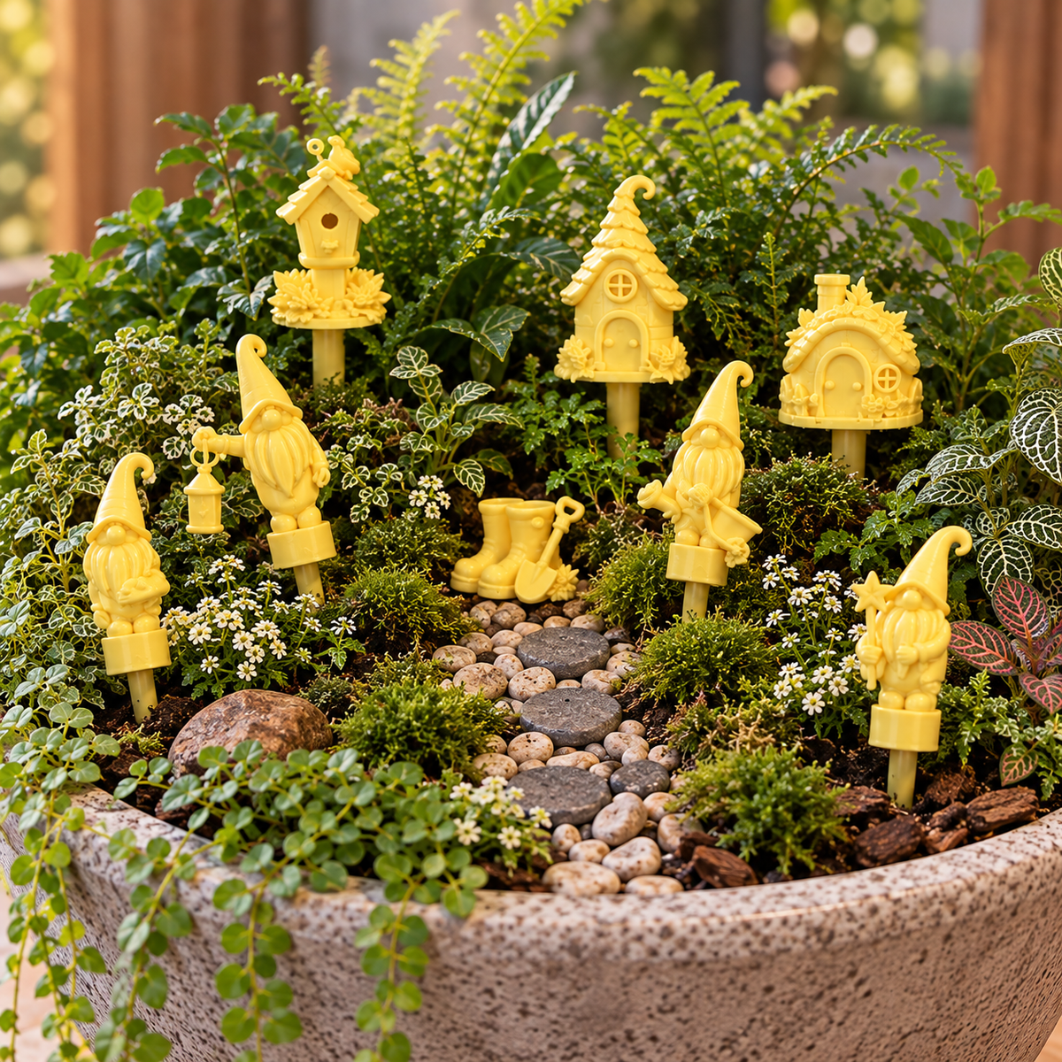 Gnome Garden Stakes