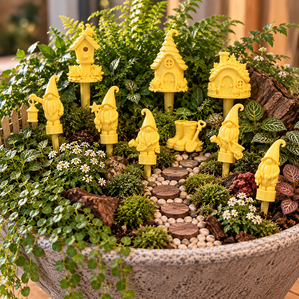 Gnome Garden Stakes
