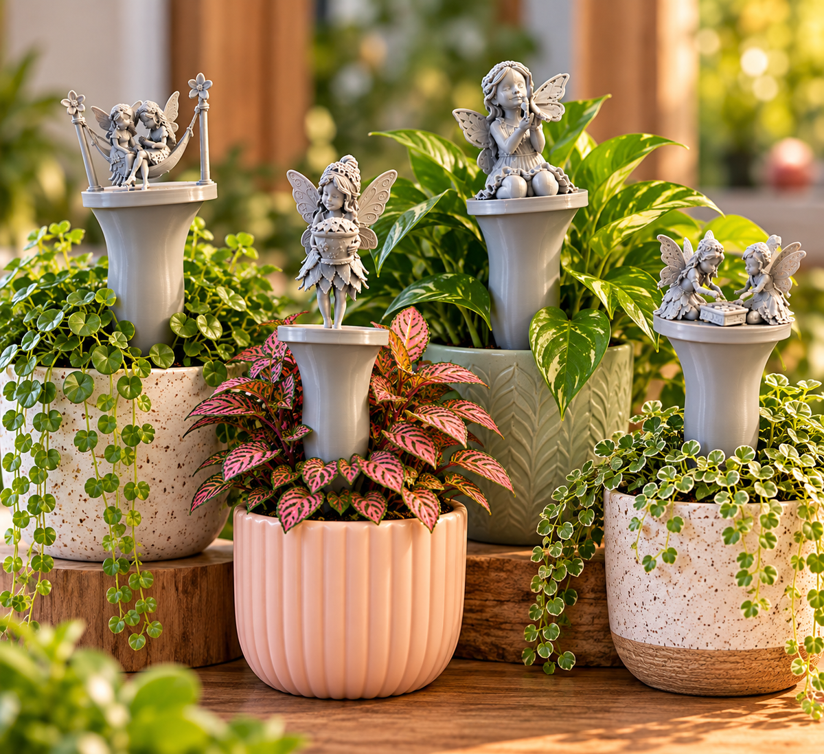 Fairy Self-Watering Stake Collections