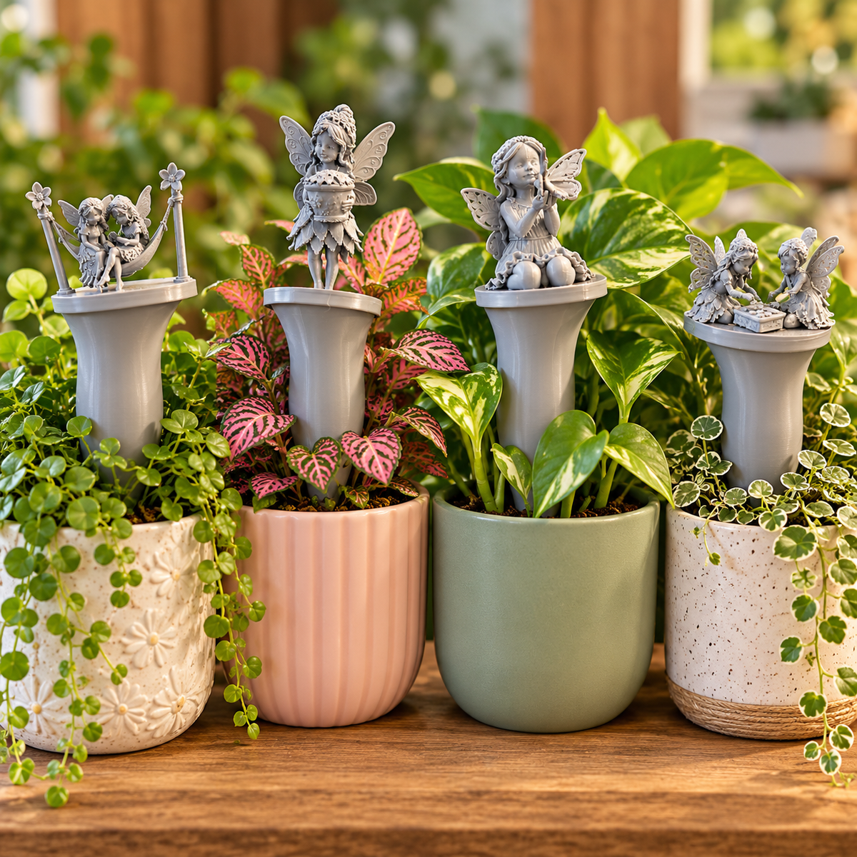 Fairy Self-Watering Stake Collections
