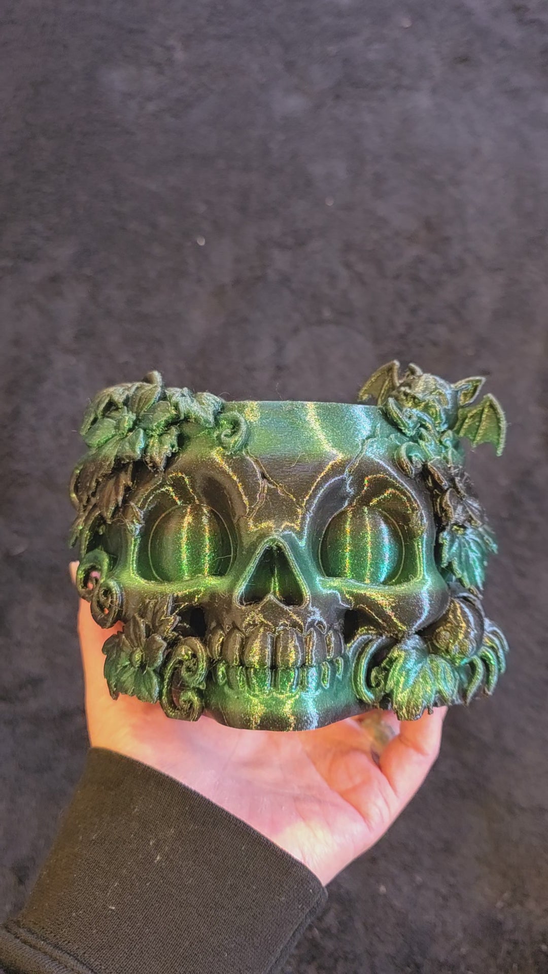 Scull Planter